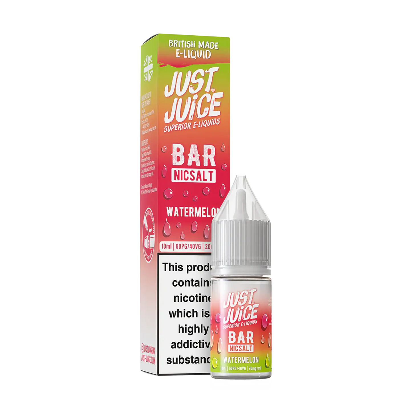 Just Juice Bar Salts 10ml E Liquid Nicotine Salt