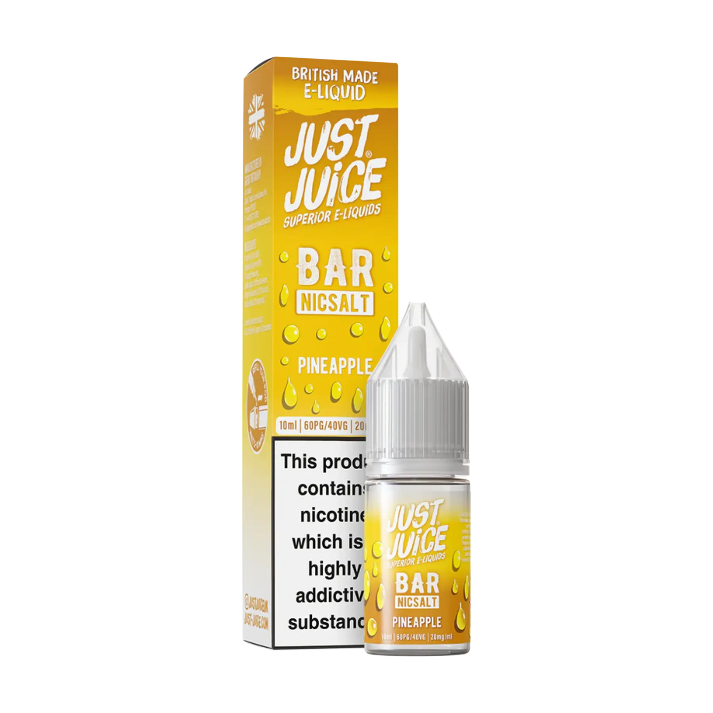 Just Juice Bar Salts 10ml E Liquid Nicotine Salt