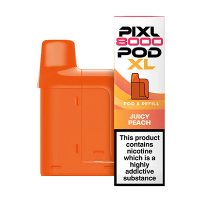 Pixl 8000 Replacement Pods - Juicy Peach