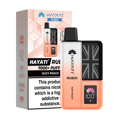 Hayati Rubik Prefilled Vape Kit - Juicy Peach