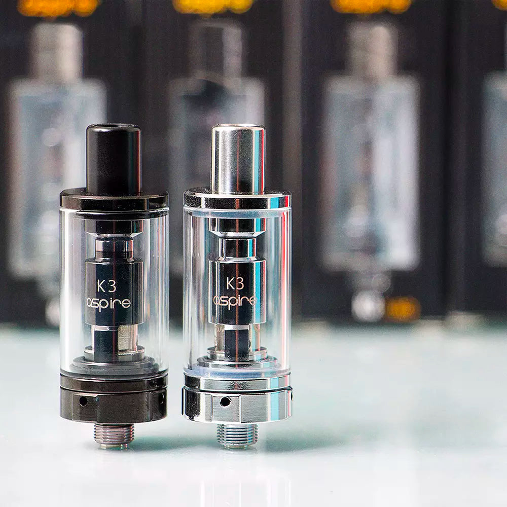 The Aspire K2 Tank measures in at just 18mm diameter and 55mm tall, taking miniature vaping to the next level. With BVC coil compatibility too, you know you're on a one way trip to flavour town!