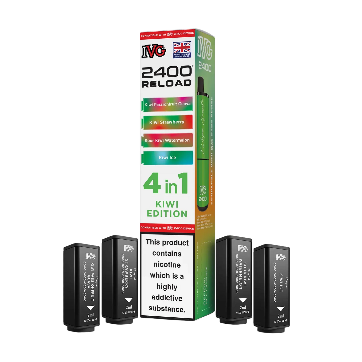 IVG 2400 Replacement Pre-Filled Pods