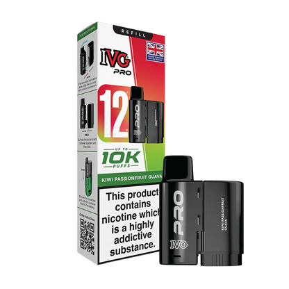 IVG Pro 12 Replacement Pods - Kiwi Passionfruit Guava