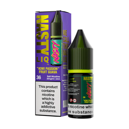 Nasty Liq Nicotine Salt - Kiwi Passion Fruit Guava
