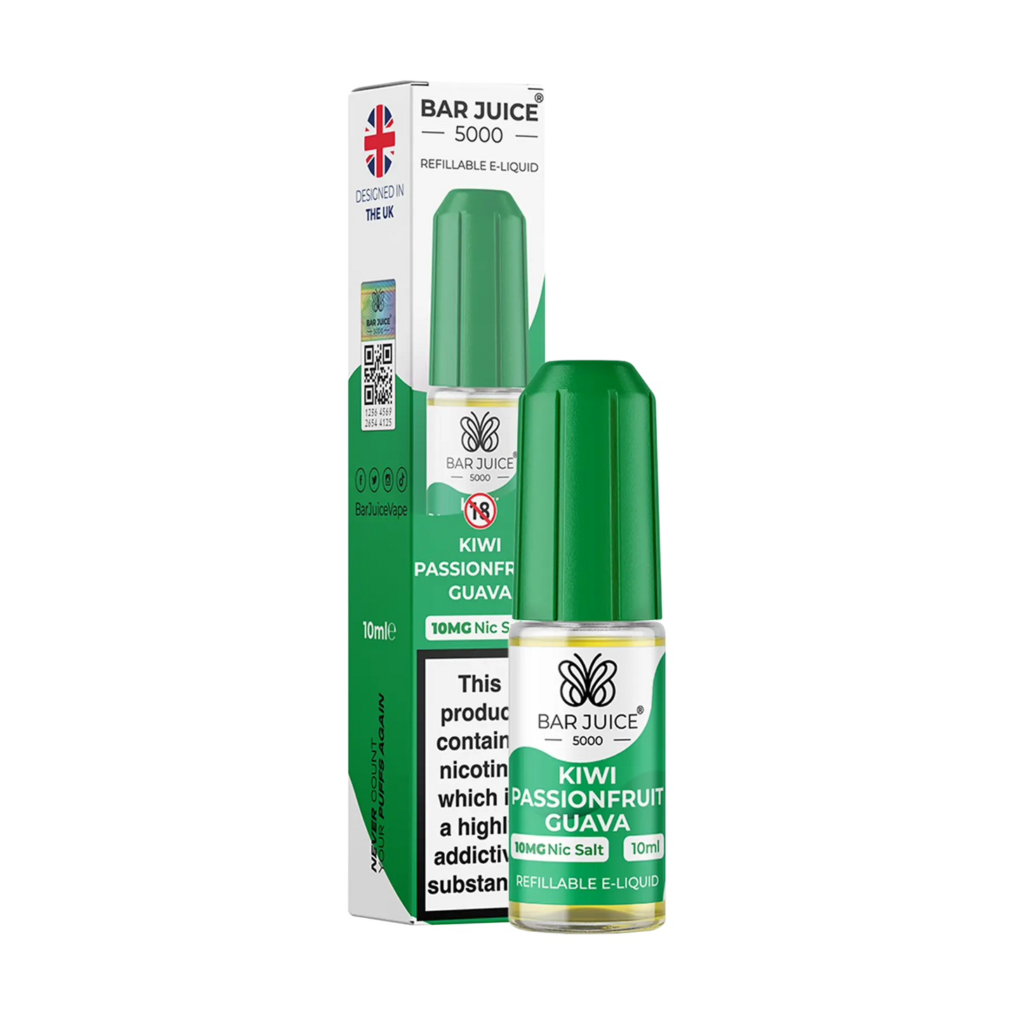 Bar Juice 5000 10ml E Liquid Nicotine Salt