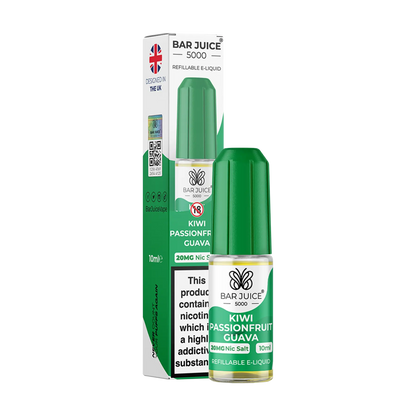 Bar Juice 5000 10ml E Liquid Nicotine Salt