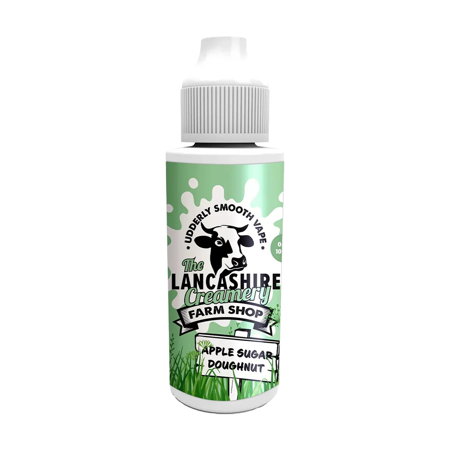 The Lancashire Creamery 100ml Shortfill - Apple Sugar Doughnut