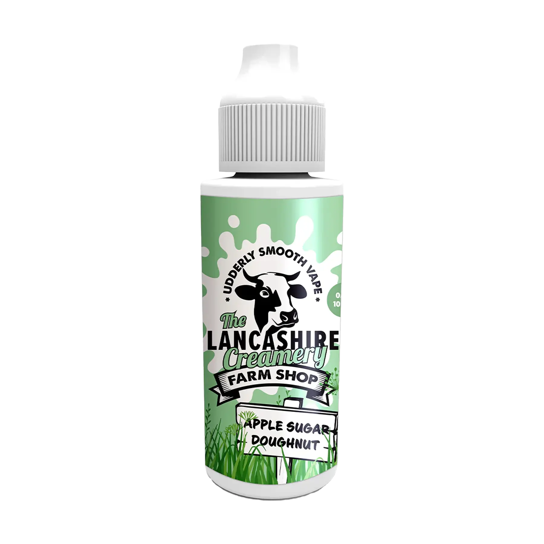 The Lancashire Creamery 100ml Shortfill - Apple Sugar Doughnut