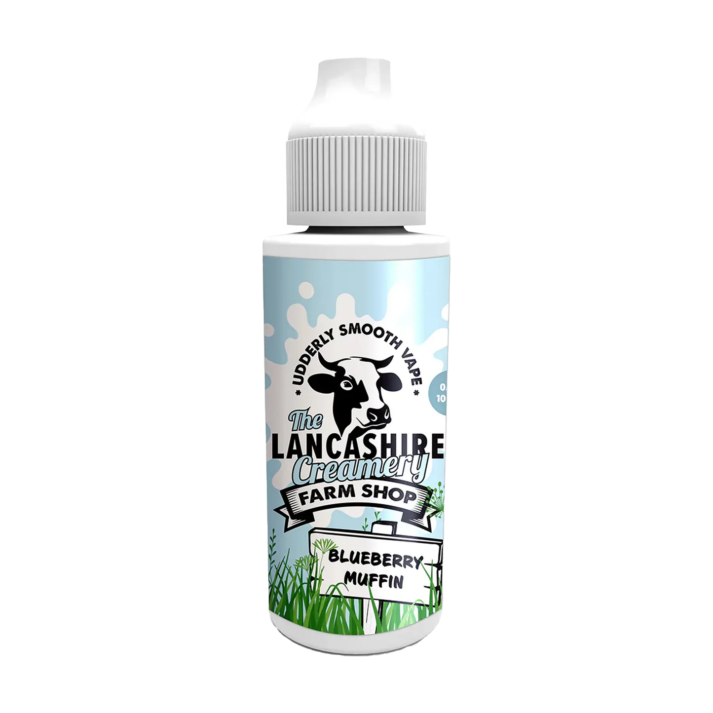 The Lancashire Creamery 100ml Shortfill - Blueberry Muffin