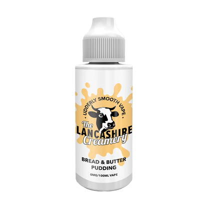 The Lancashire Creamery 100ml Shortfill - Bread & Butter Pudding