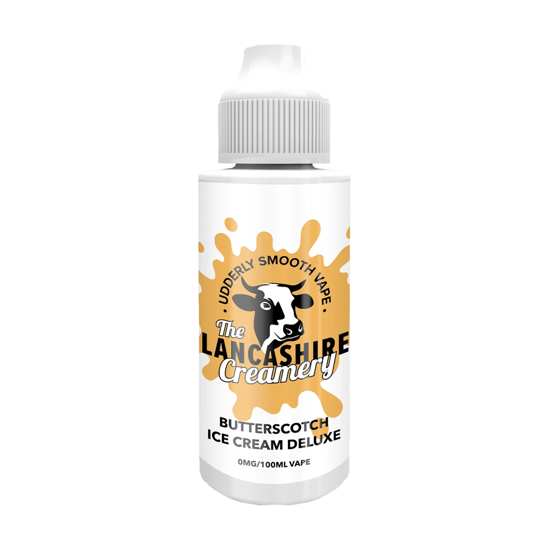 The Lancashire Creamery 100ml Shortfill - Butterscotch Ice Cream Deluxe