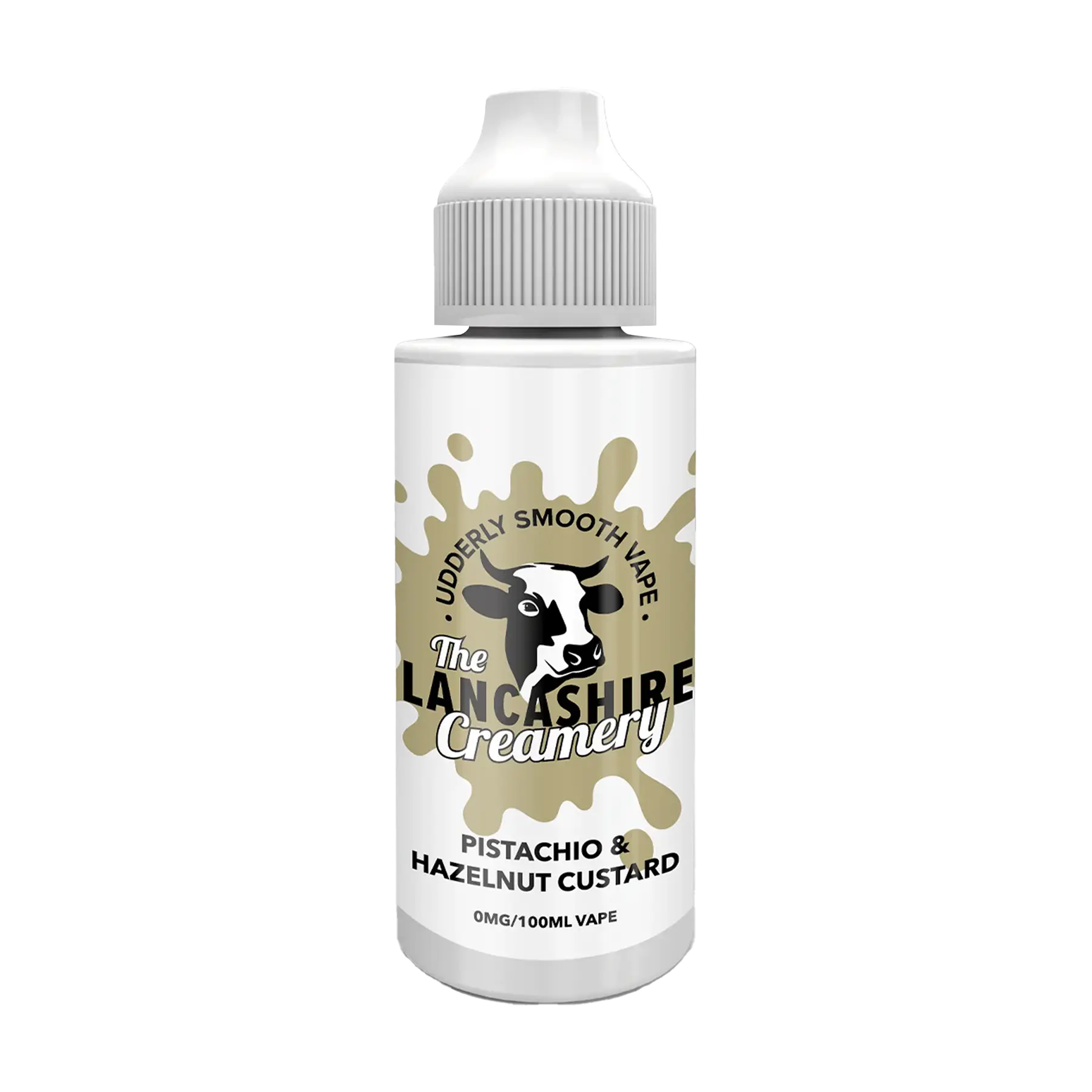 The Lancashire Creamery 100ml Shortfill - Pistachio & Hazelnut Custard