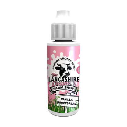 The Lancashire Creamery 100ml Shortfill - Vanilla Shortbread