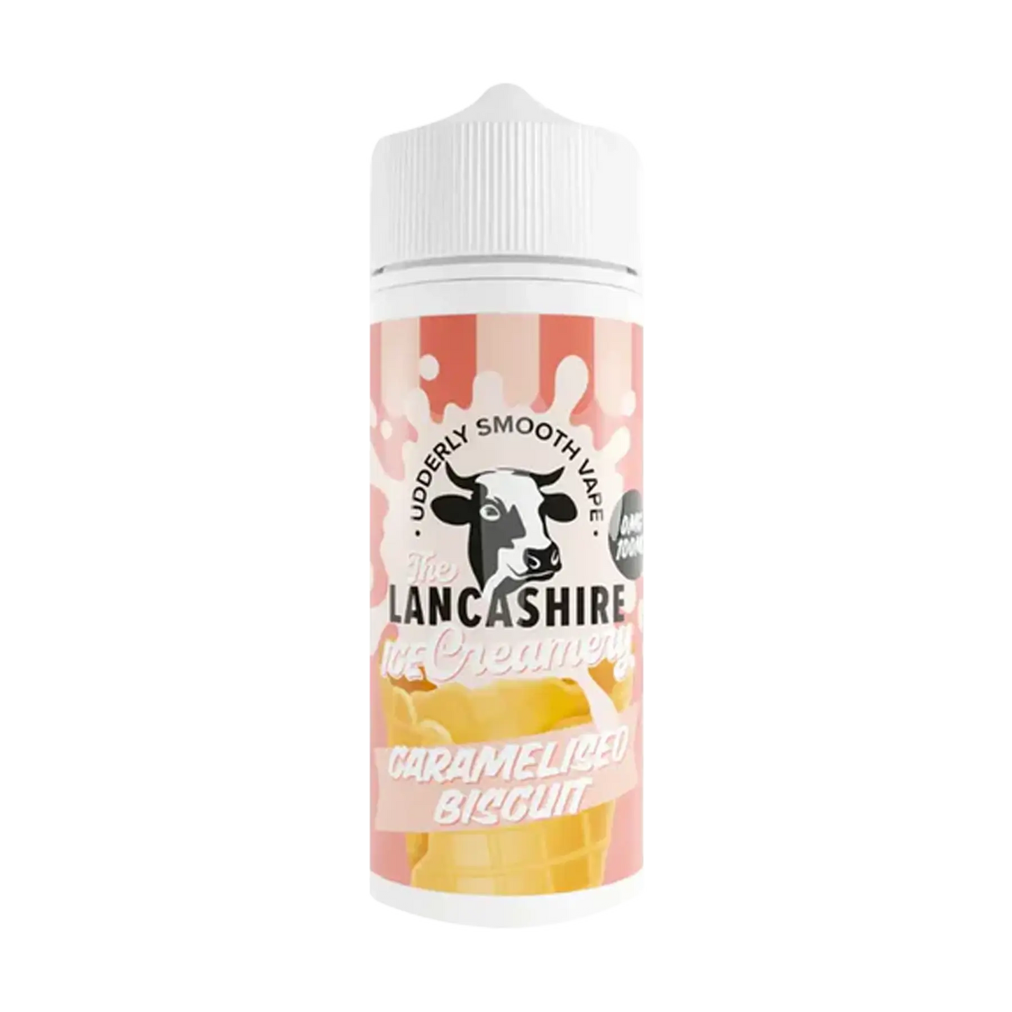 The Lancashire Creamery 100ml Shortfill - Caramelised Biscuit