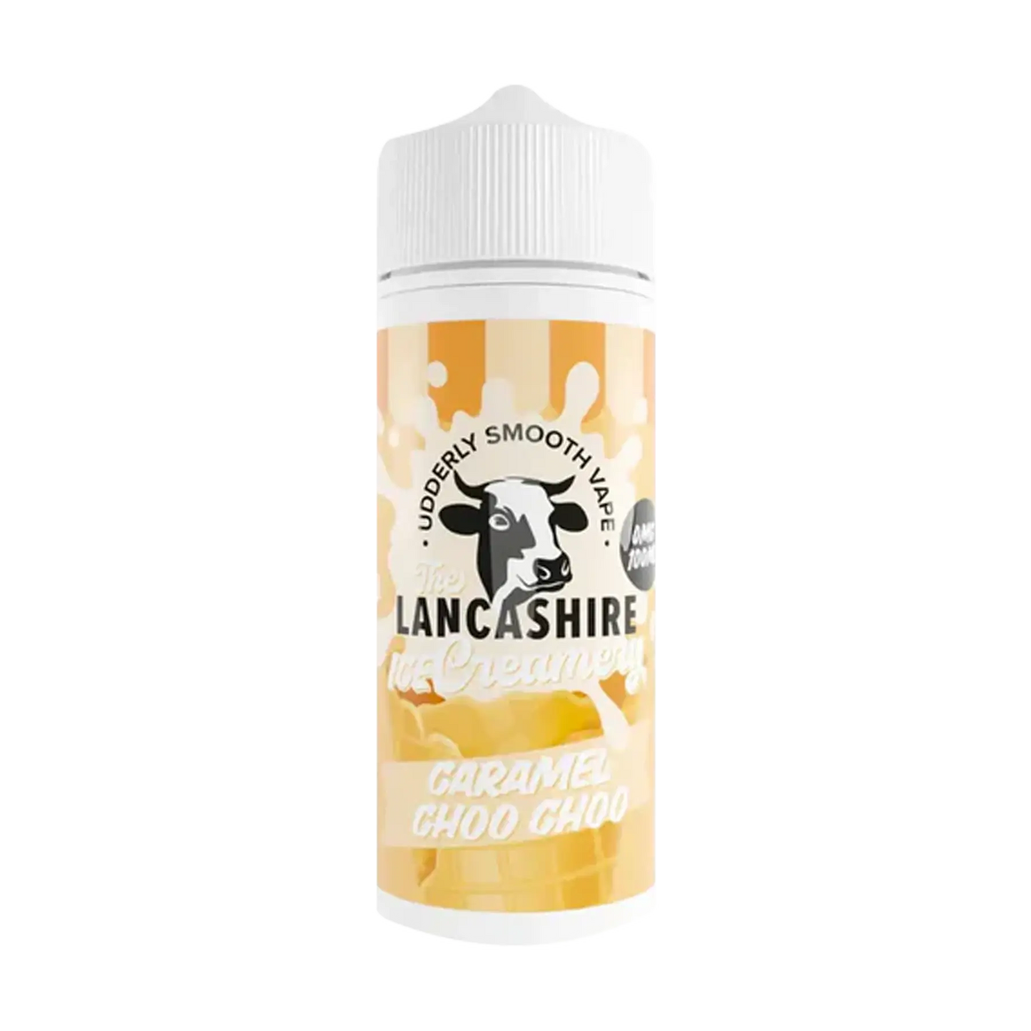 The Lancashire Creamery 100ml Shortfill - Caramel Choo Choo