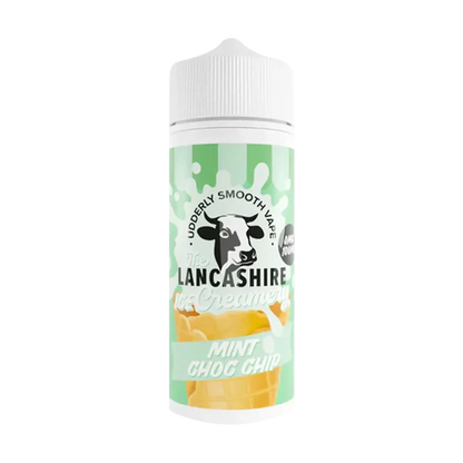 The Lancashire Creamery 100ml Shortfill - Mint Choc Chip