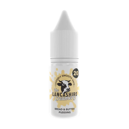 Lancashire Creamery 10ml Nicotine Salt - Bread & Butter Pudding