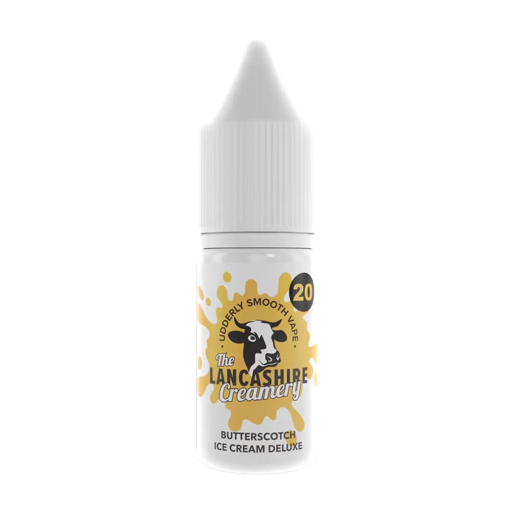 Lancashire Creamery 10ml Nicotine Salt - Butterscotch Ice Cream Deluxe