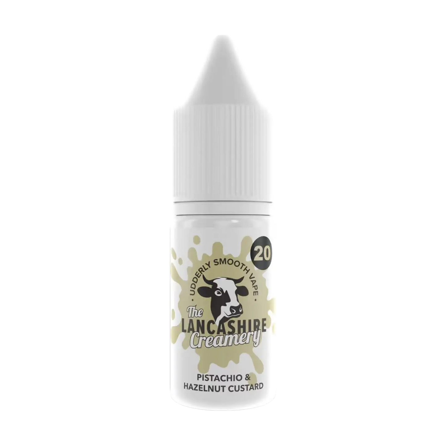 Lancashire Creamery 10ml Nicotine Salt - Pistachio & Hazelnut Custard
