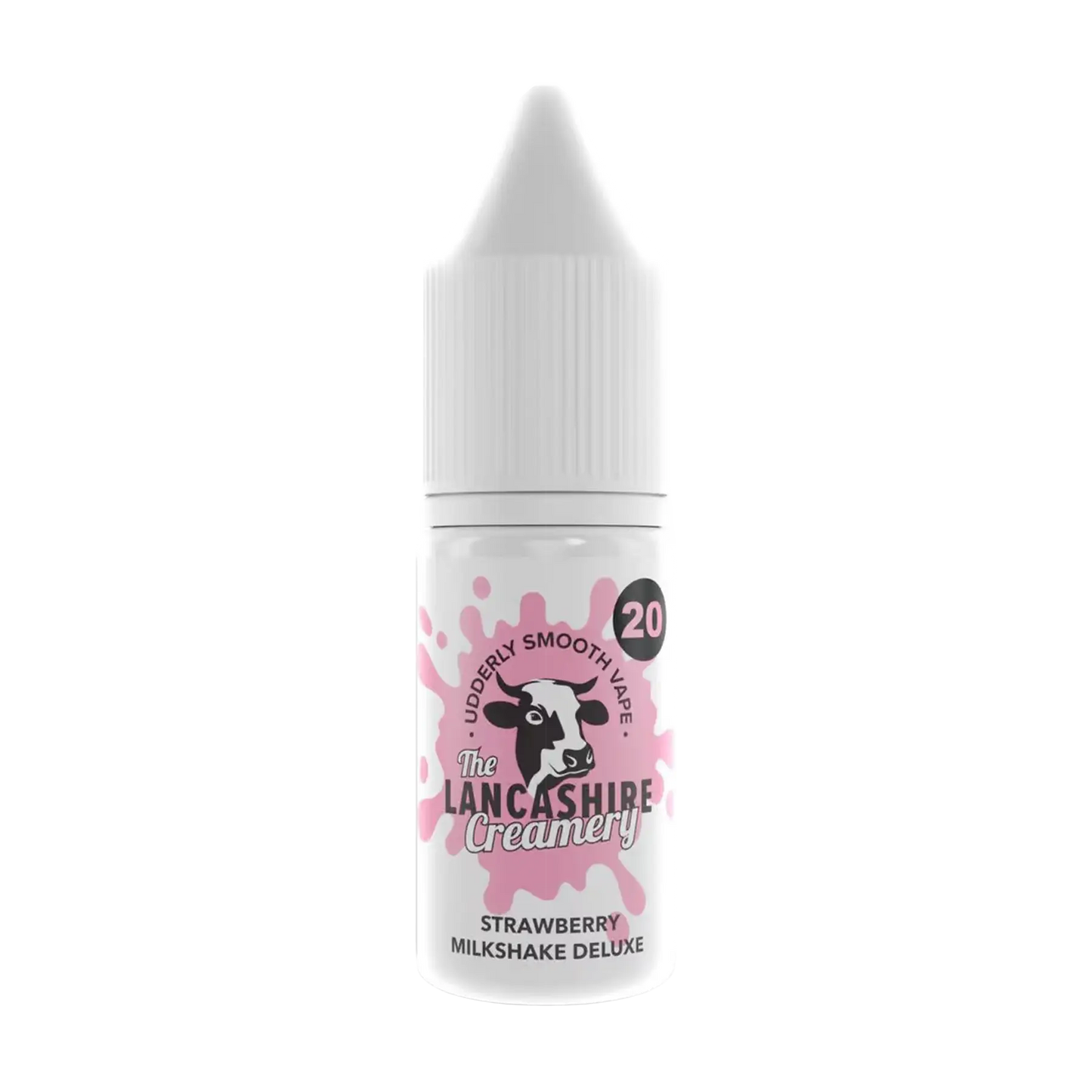 Lancashire Creamery 10ml Nicotine Salt - Strawberry Milkshake Deluxe