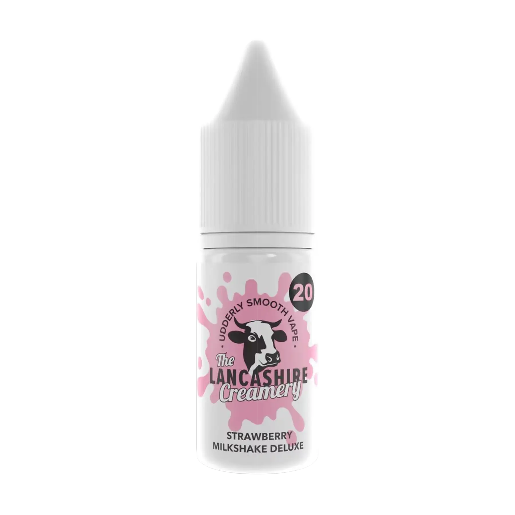Lancashire Creamery 10ml Nicotine Salt - Strawberry Milkshake Deluxe