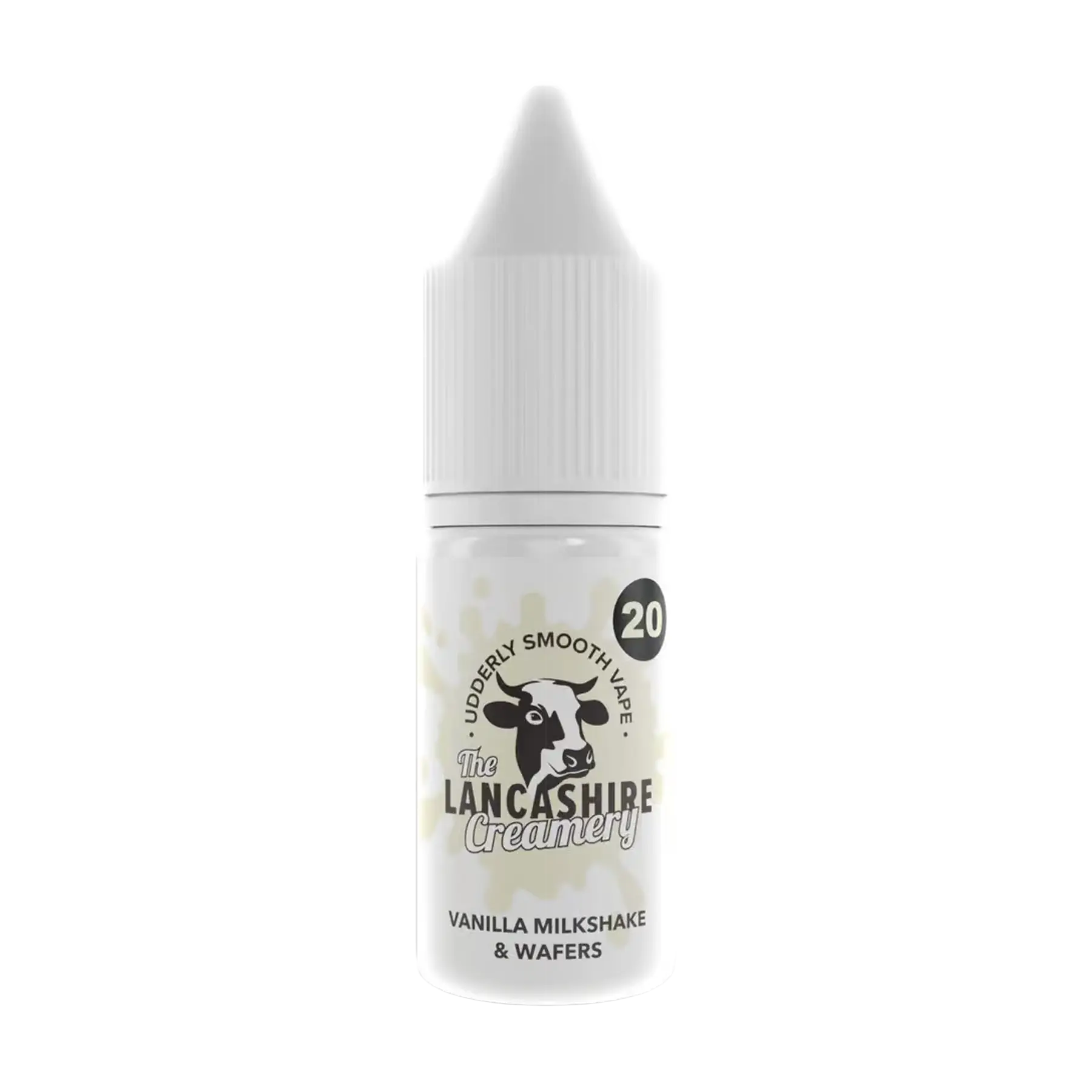 Lancashire Creamery 10ml Nicotine Salt - Vanilla Milkshake & Wafers