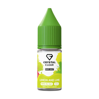 Crystal Clear Bar Salts 10ml E Liquid Nicotine Salt