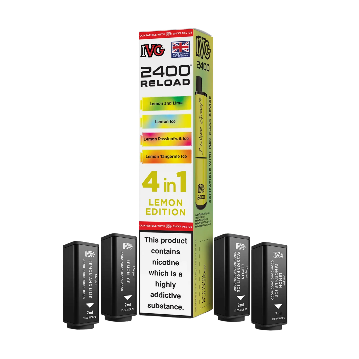 IVG 2400 Replacement Pre-Filled Pods