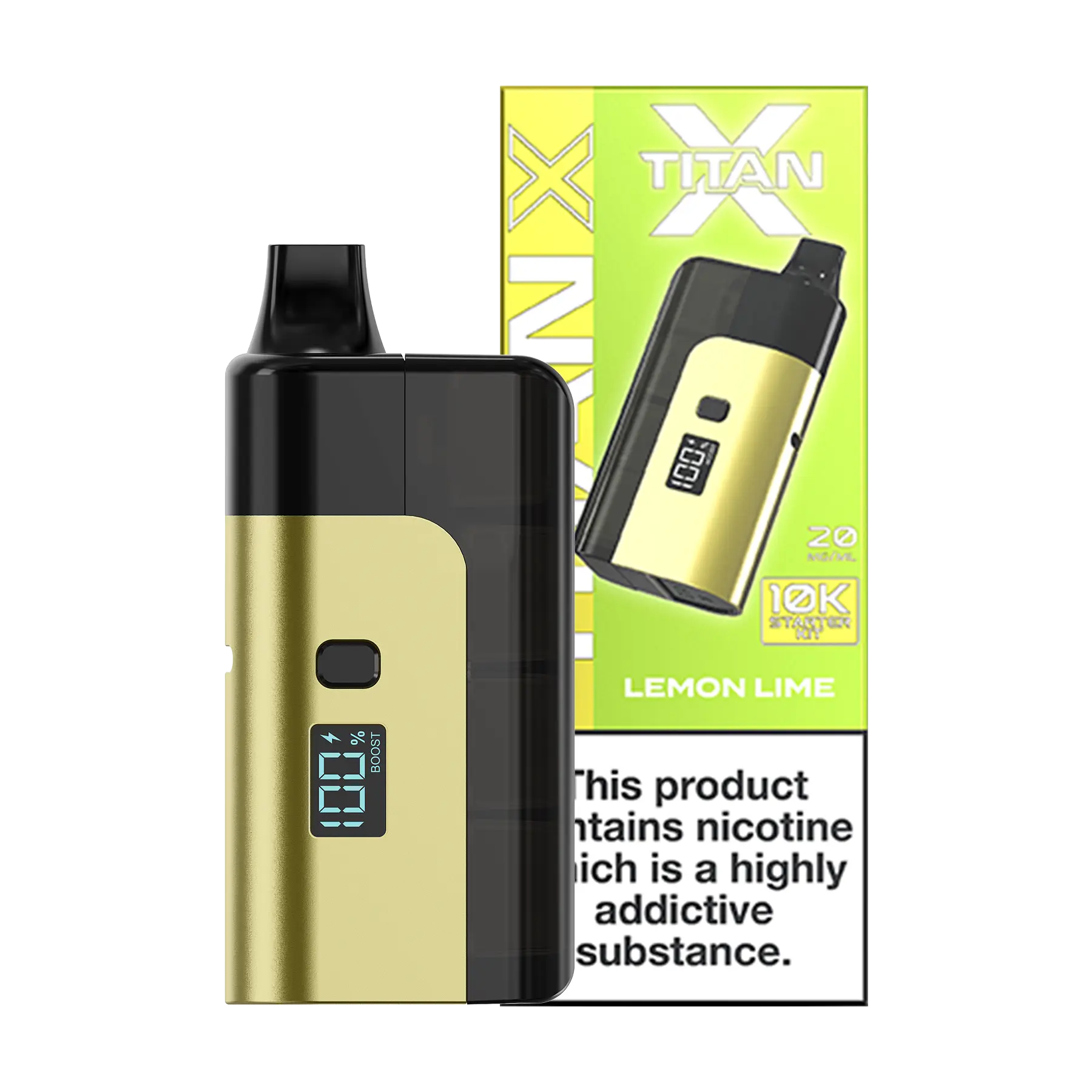Titan X - Prefilled Vape Kit