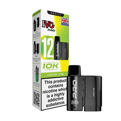 IVG Pro 12 Replacement Pods - Lemon Lime