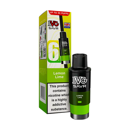 IVG Savr Replacement Pods - Lemon Lime
