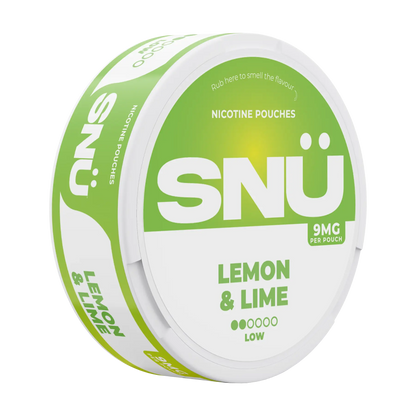 Snü Nicotine Pouches - Lemon & Lime