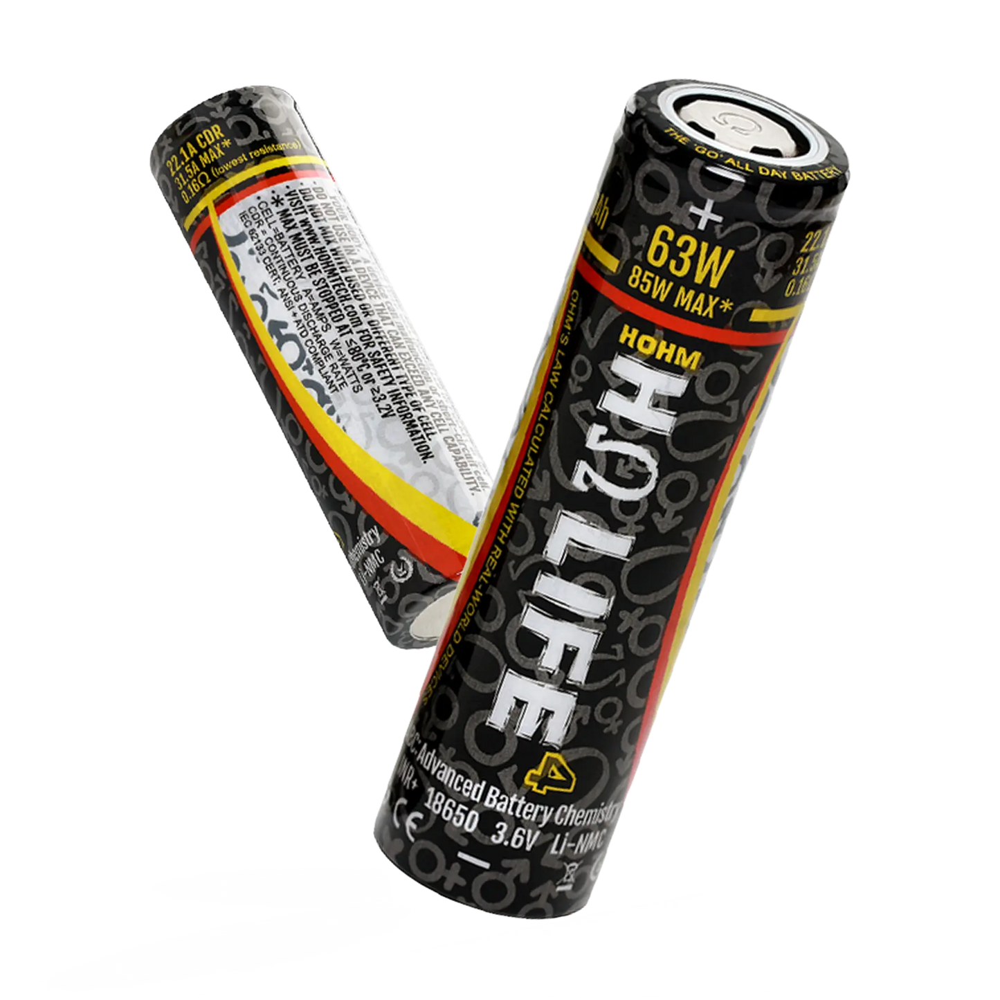 Hohm Tech 18650 Batteries - Hohm Life