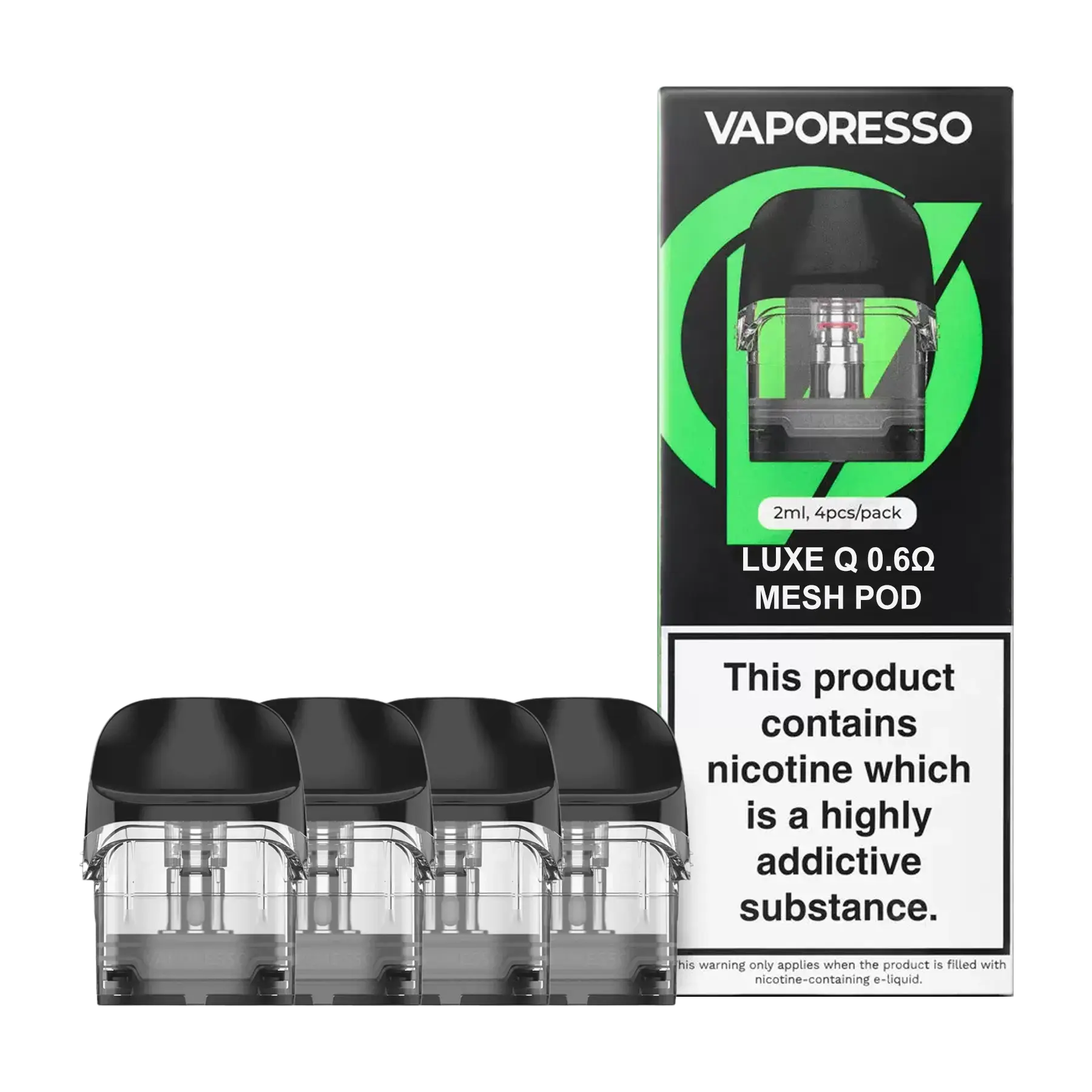 Vaporesso Luxe Q Replacement Pods - 0.6 ohm