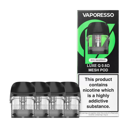 Vaporesso Luxe Q Replacement Pods - 0.6 ohm
