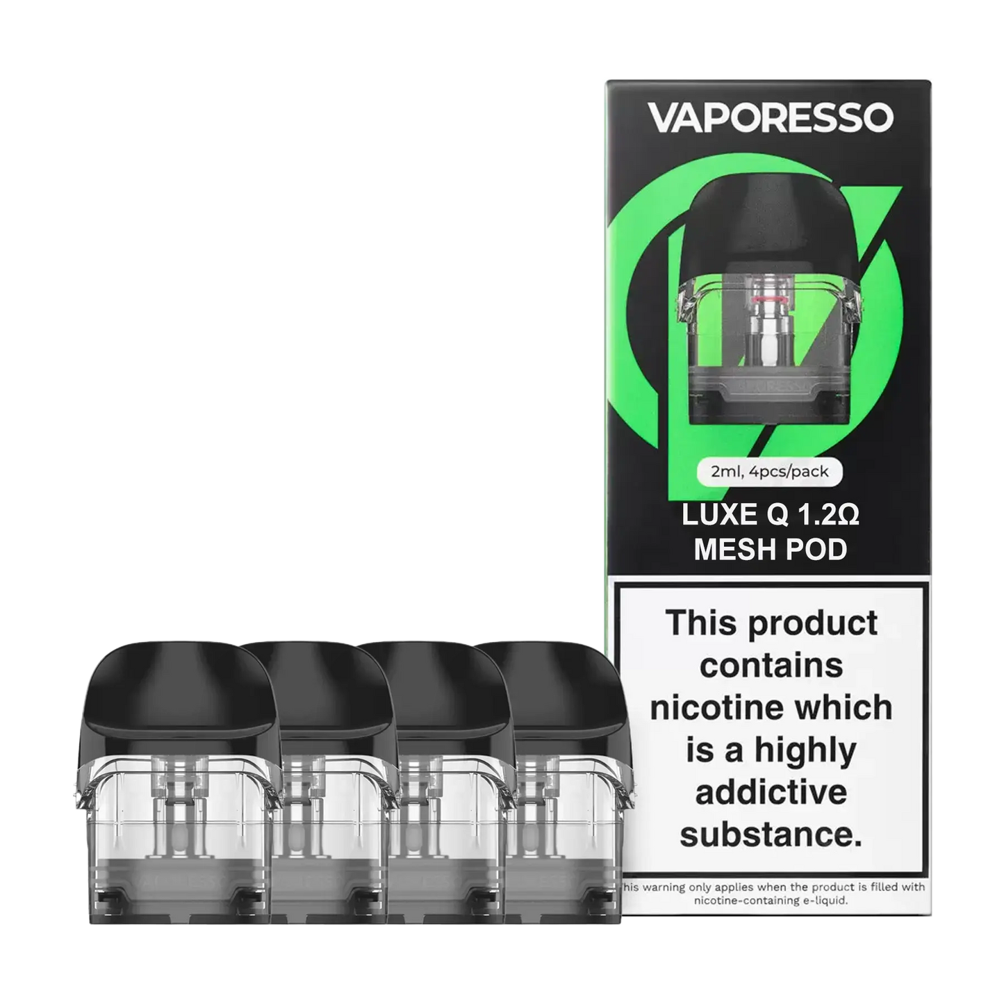 Vaporesso Luxe Q Replacement Pods - 1.2 ohm