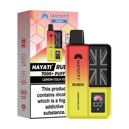 Hayati Rubik Prefilled Vape Kit - Lemon Cola Ice