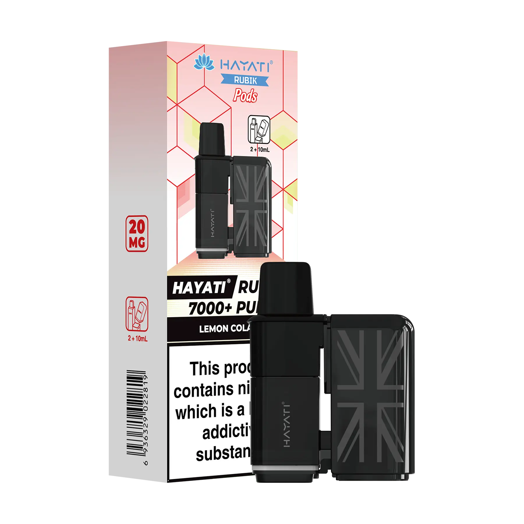 Hayati Rubik Replacement Pods - Lemon Cola