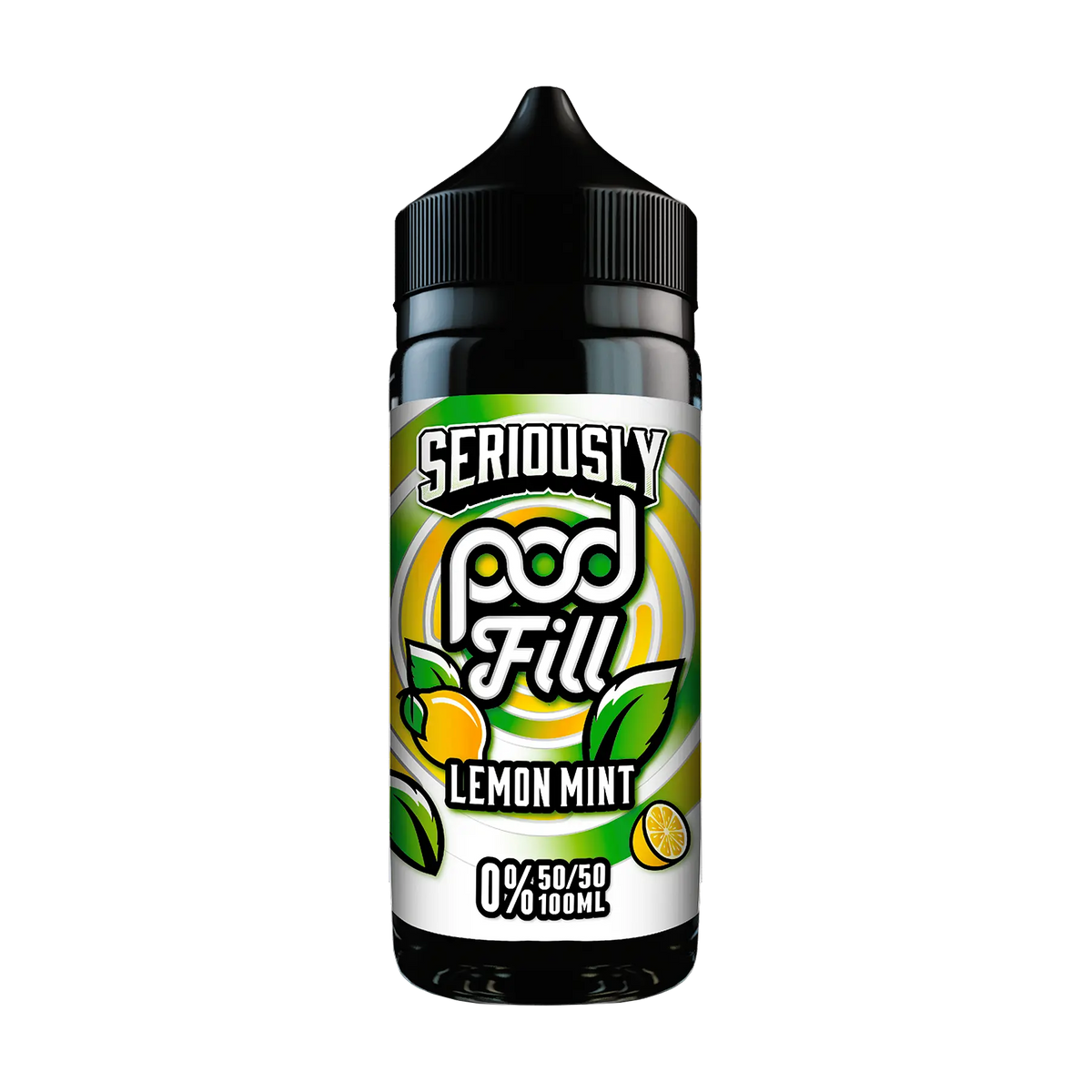 Doozy Seriously Pod Fill Lemon Mint 100ml E Liquid Shortfill