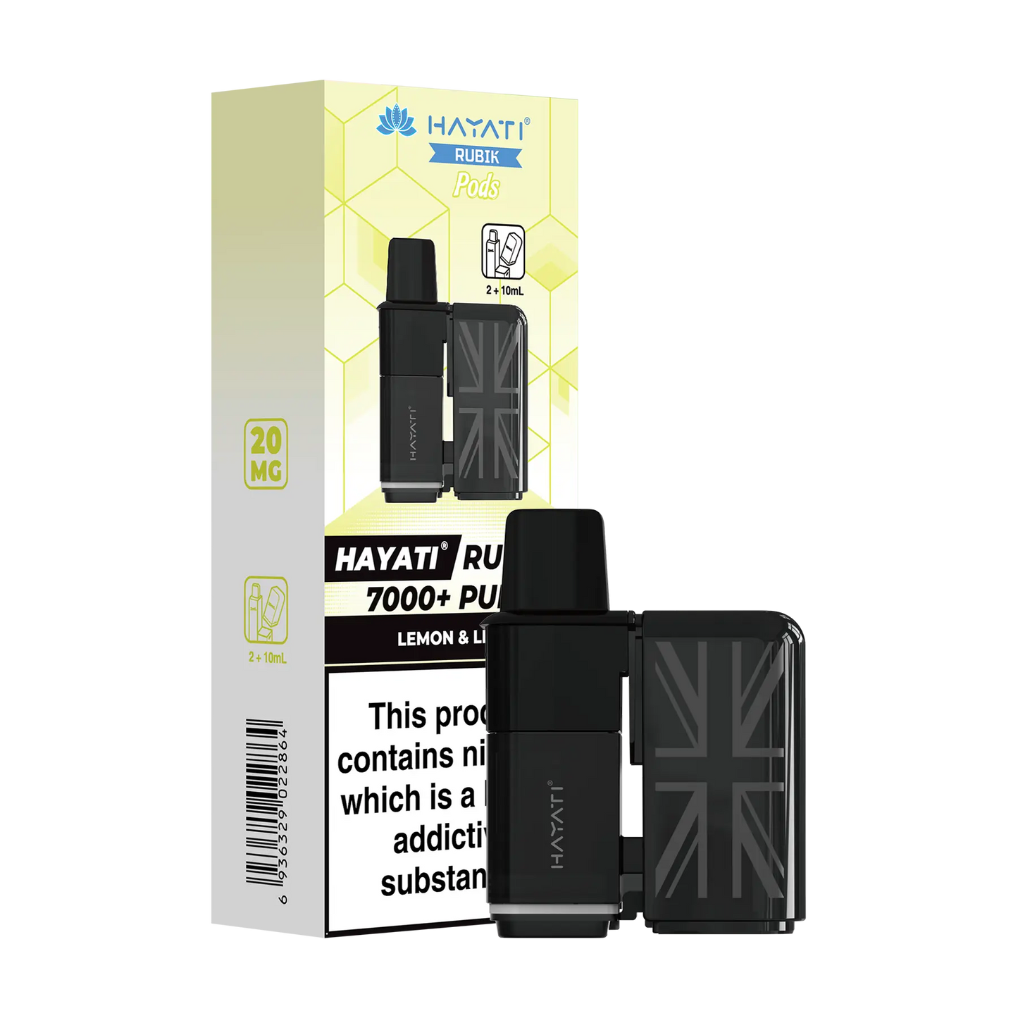 Hayati Rubik Replacement Pods - Lemon & Lime