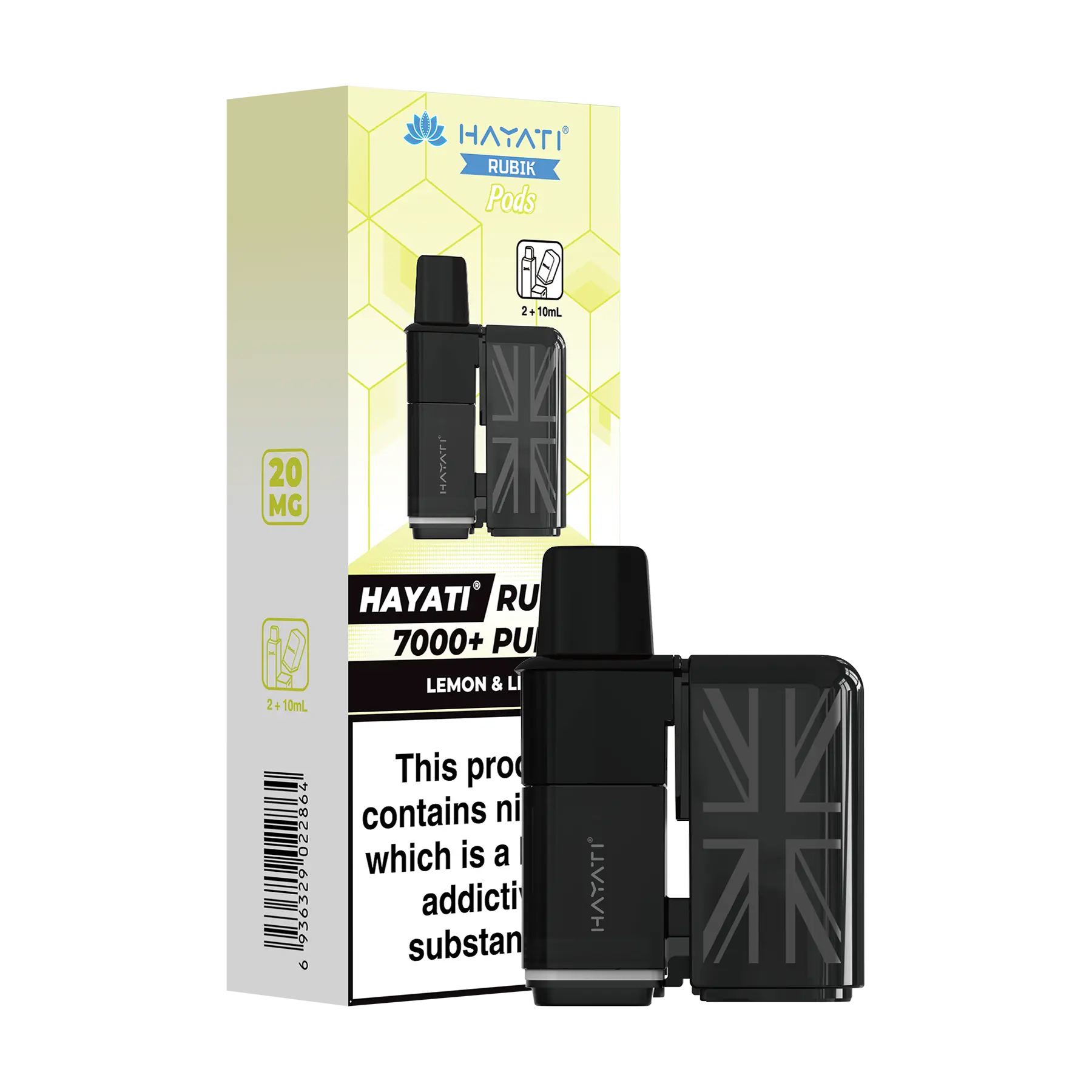 Hayati Rubik Replacement Pods - Lemon & Lime
