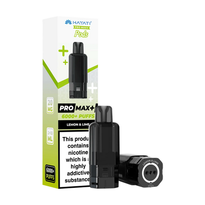 Hayati Pro Max+ 6000 Replacement Pods - Lemon & Lime