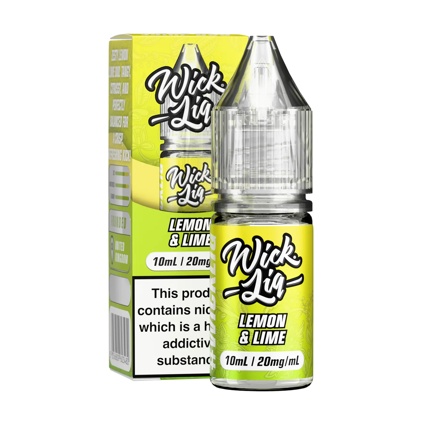 Wick Liq Bar Salts 10ml E Liquid Nicotine Salt