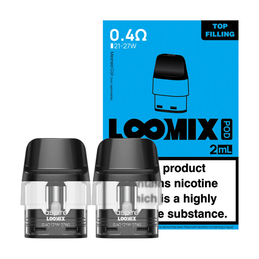 Aspire Loomix Replacement Pods - 0.4 2ml