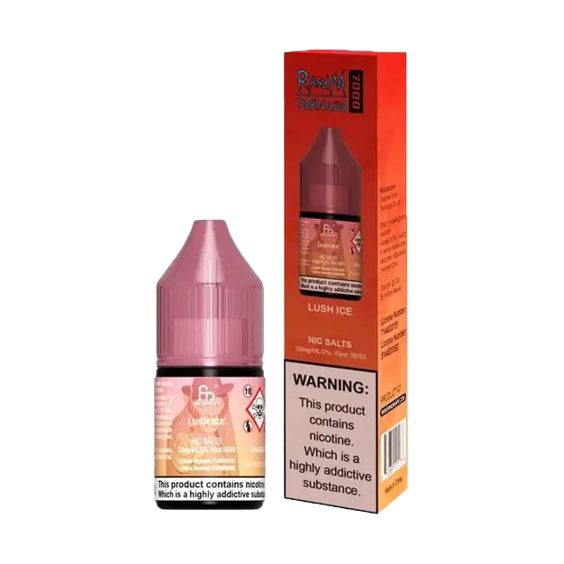 R&M 10ml Nicotine Salt - Lush Ice