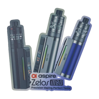 Aspire Window Stickers - Zelos M80