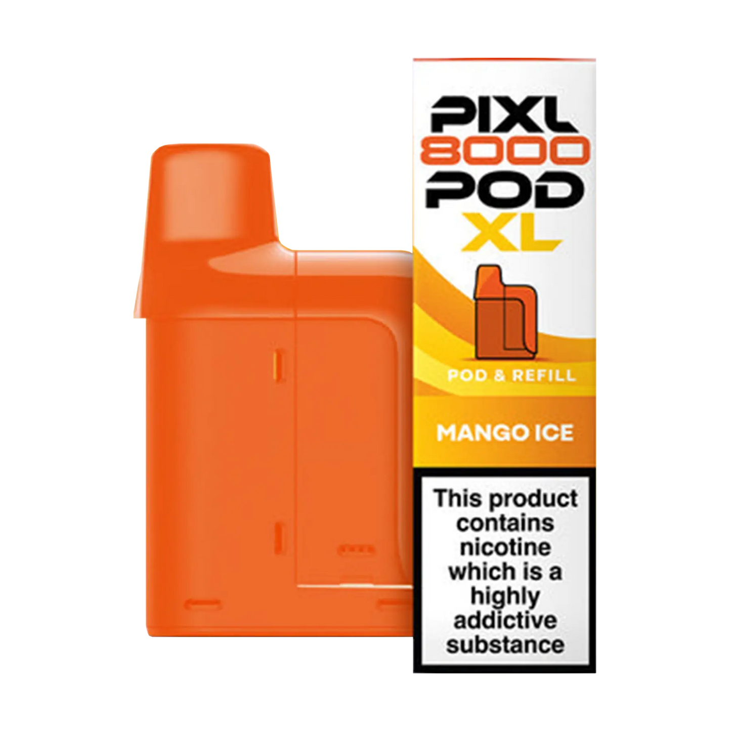 Pixl 8000 Replacement Pods - Mango Ice
