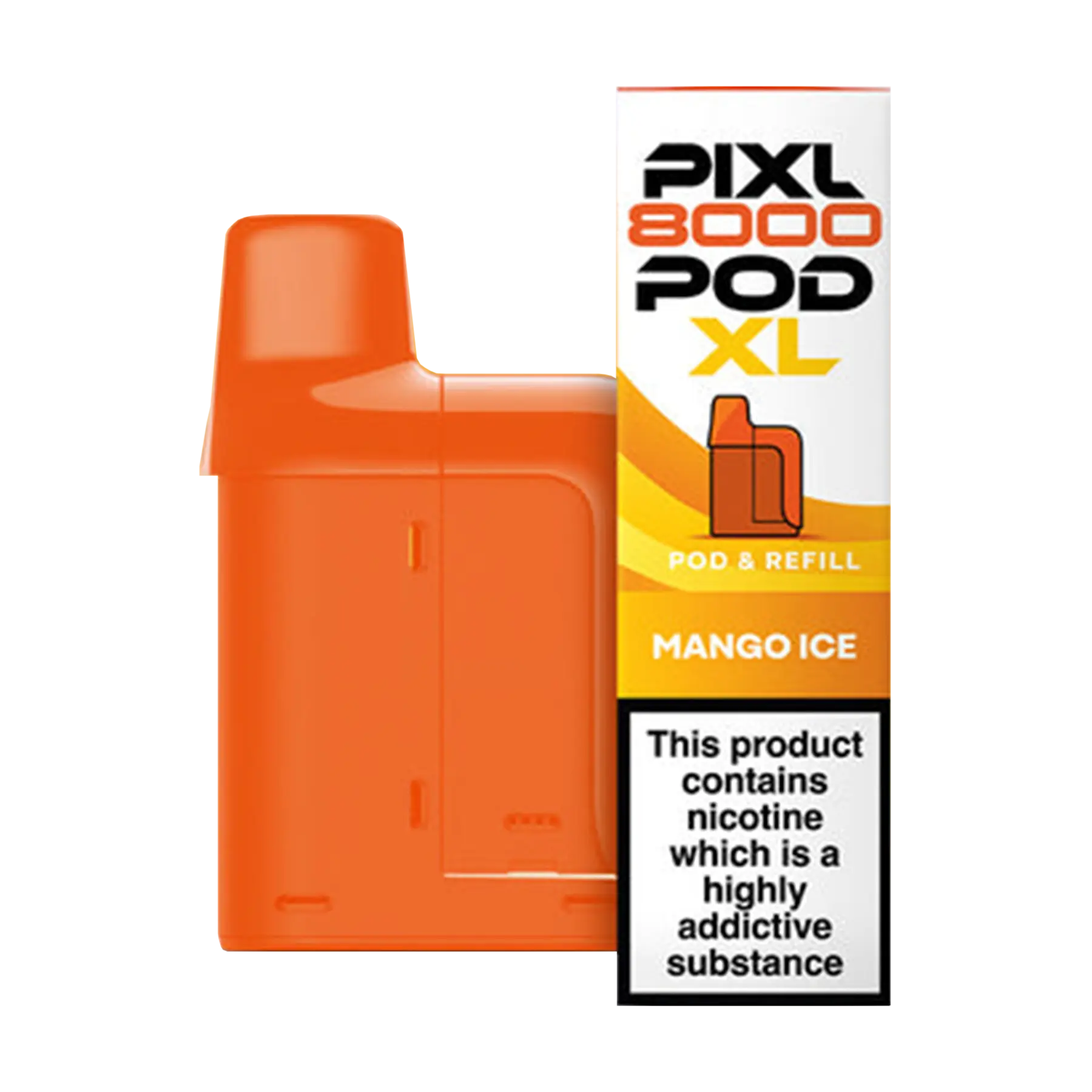 Pixl 8000 Replacement Pods - Mango Ice