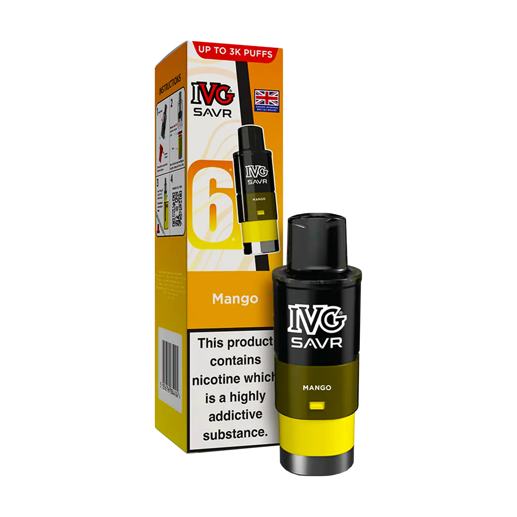 IVG Savr Replacement Pods - Mango