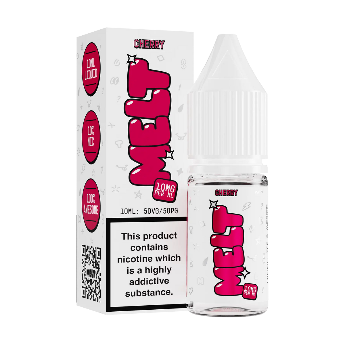 Melt -  Cherry 10ml E Liquid Nicotine Salt